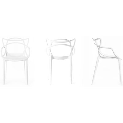 16'' H Stacking Armchair