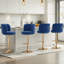 Upholstered Adjustable Height Counter Stool-1824936465