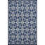 Tapis bleu et ivoire Aasto-1094784298