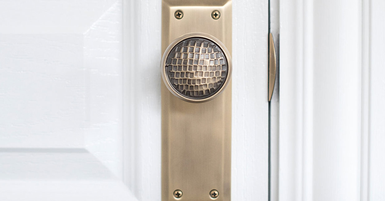 Beaded Recessed Pull