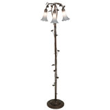 Pond Lily Tree Floor Lamp