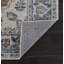 Tapis oriental bleu / brun Eriyana-865430036