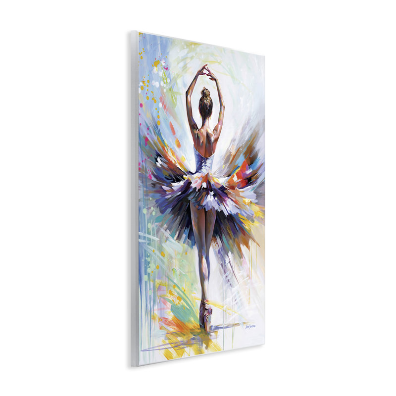  "Prelude to Passion Ballet" par Leon Devenice, H 15 po x l 10 po