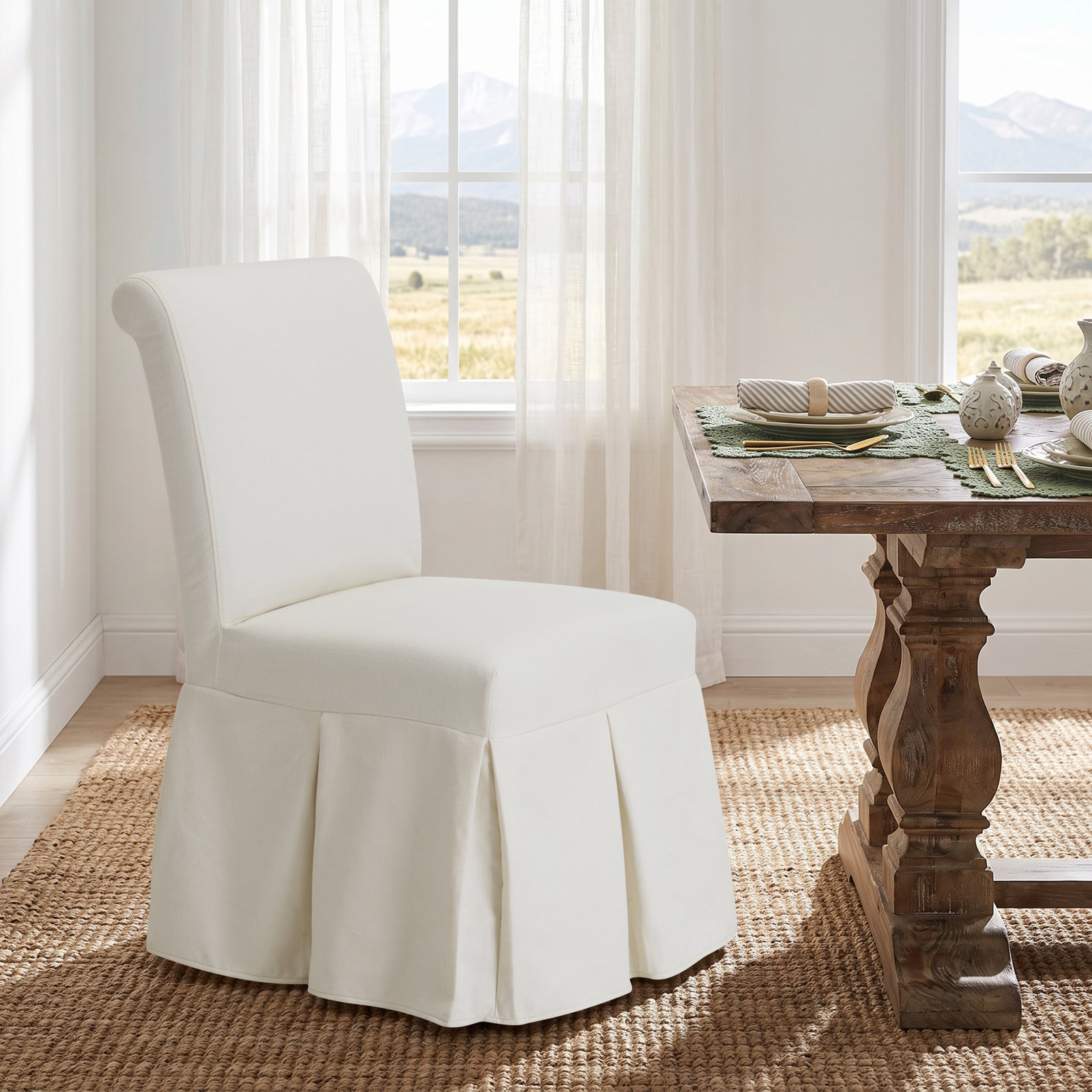 Jessica Slipcovered Chair