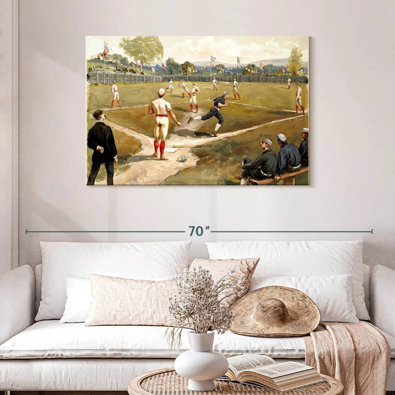 Sireci Baseball, 30" H x 45" W