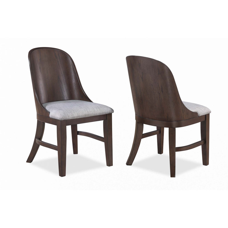 Chaise rembourrée 2 pièces Mid-Century