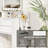 Small Makeup Vanity Desk With 3 Adjustable Lighted Mirror-1277250936