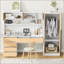 Armoire 2 portes avec rangement en bois-892851298