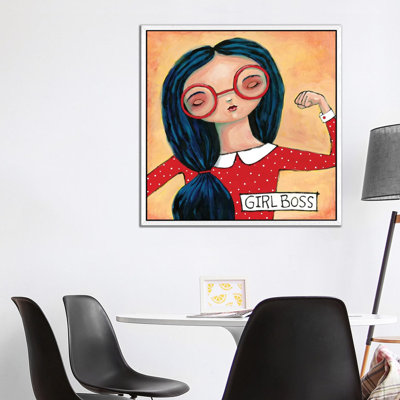 Girl Boss 1 Piece Painting on Canvas