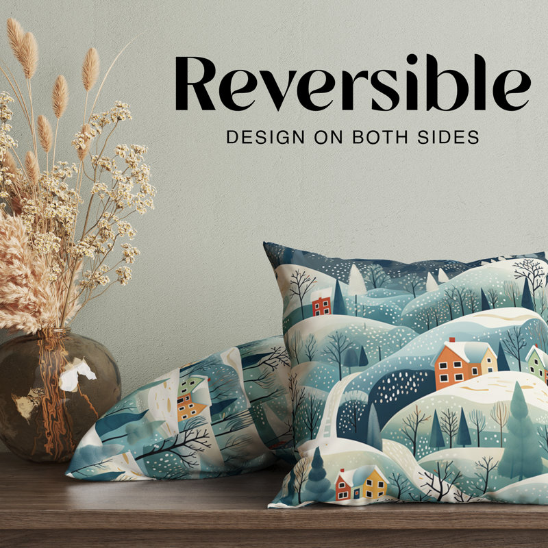 Housse de coussin Winter Wonder, H 16 po x l 16 po