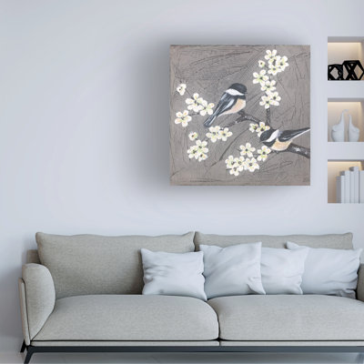 «Lark Manor», art mural sur toile «My Little Chickadee II» par Jade Reynolds