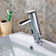 Brushed Nickel Touchless Faucet with Temperature Control Function