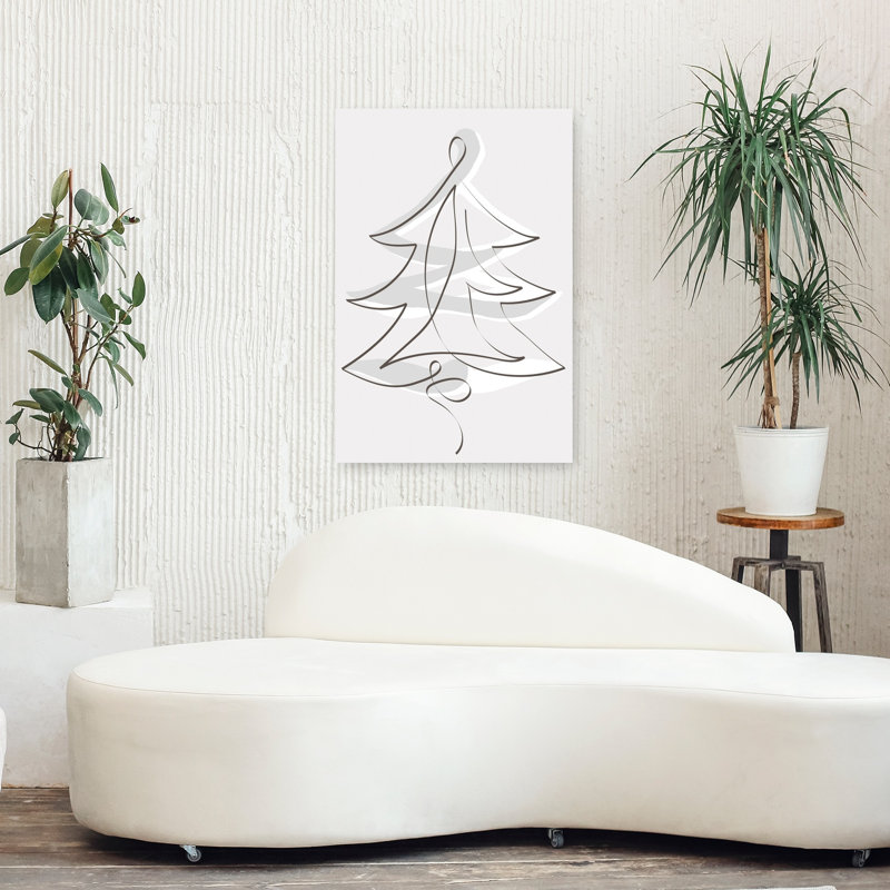 Merry Christmas 2, art contemporain abstrait, H 36 po x l 24 po