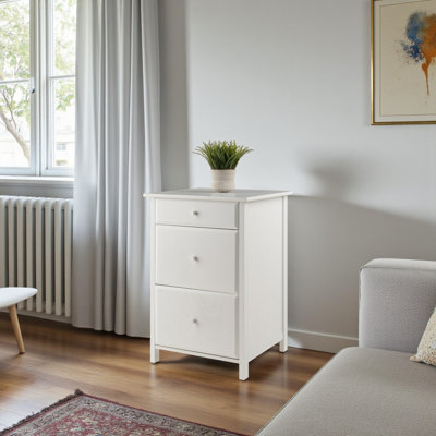 Aisha 3-Drawer Vertical Filing Cabinet