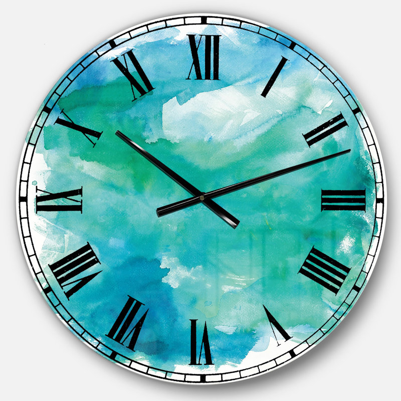Horloge murale Farmhouse, Surdimensionné