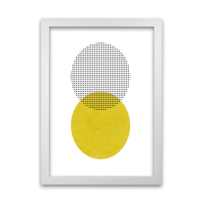 Mid Century Circles Original - Print