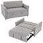 2 Seater Velvet Convertible, Sofa Bed