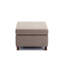 Repose-pieds mobile simple pour canapé modulaire modulaire sans fonction de rangement, housses de coussin de repose-pieds non amovibles et non lavables, gris-225020370