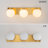 Modern Vanity Light With Frosted Glass Globe Shades-982967129-982967128