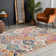 Sterne Machine Woven Beige/Blue/Orange/Pink/Teal/Yellow Indoor Rug