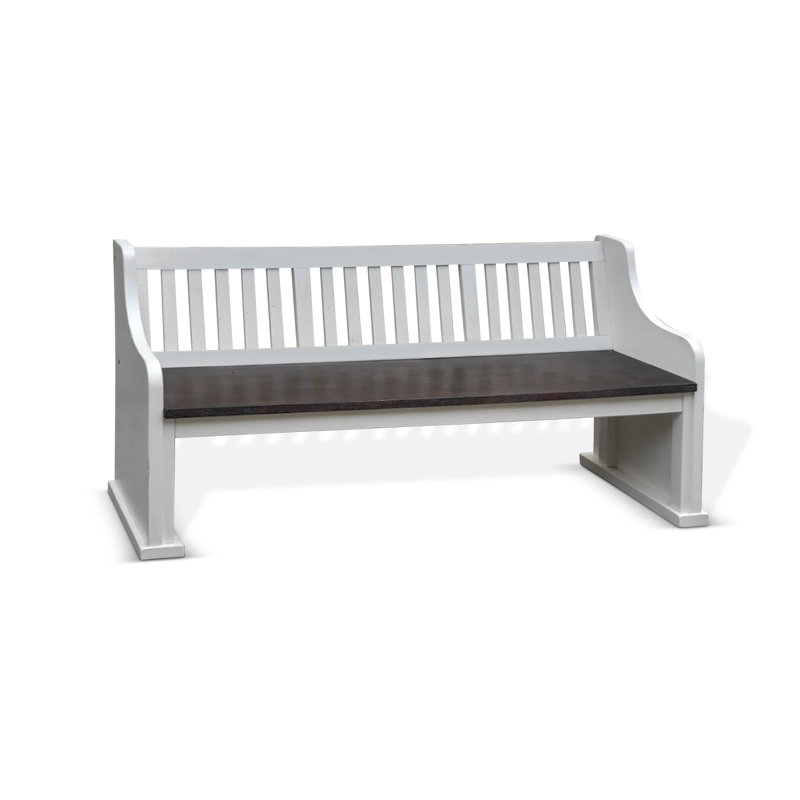 Villepinte Solid Wood Bench