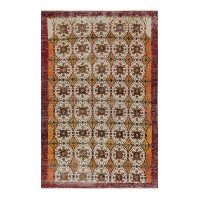 One-of-a-Kind 5'10" X 9'3" Hand Knotted Area Rug