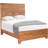 Live Edge Solid Wood Panel Bed-81441141