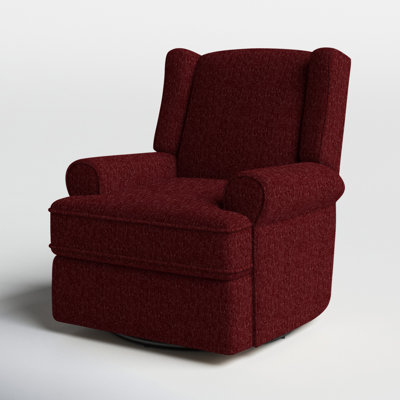 Claudina 33"" Wide Manual Glider Wing Chair Recliner -  Birch Lane™, 73C94578F8FC40EFBE41E5F018782A98