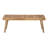 Wood Chevron Dining Bench-1507806678