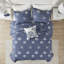 Ensemble de courtepointe réversible 100% coton 4 pièces Seaside-79808268-17098591