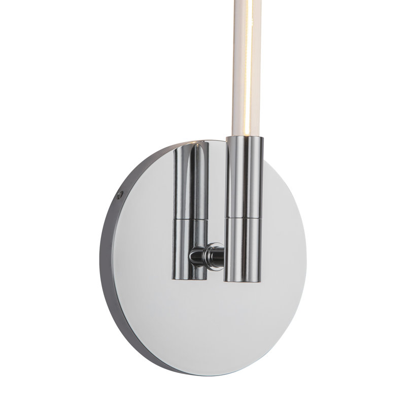 Motif 1 - Light LED Bath Sconce, Chrome, 22.5" H x 4.63" W x 1.75" D