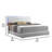 Kavinda Vegan Leather Platform Bed