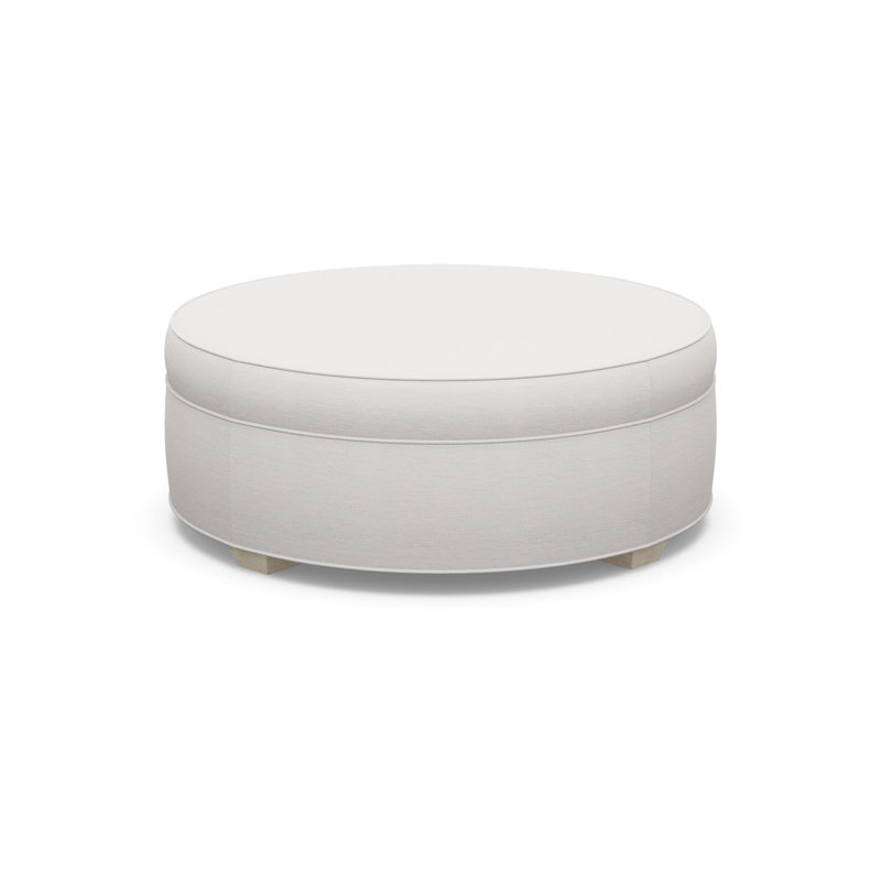 Round Ottoman, 9637-49, Sandstone