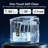 Simzlife 26Lbs. Daily Bullet Ice Countertop Ice Maker Ice Machine With Handle,Self-Cleaning Ice Makers, 26Lbs/24H, 9 Ice Cubes Ready In 6 Mins For Home/Kitchen/Bar/RV/Party/Camping-106889738