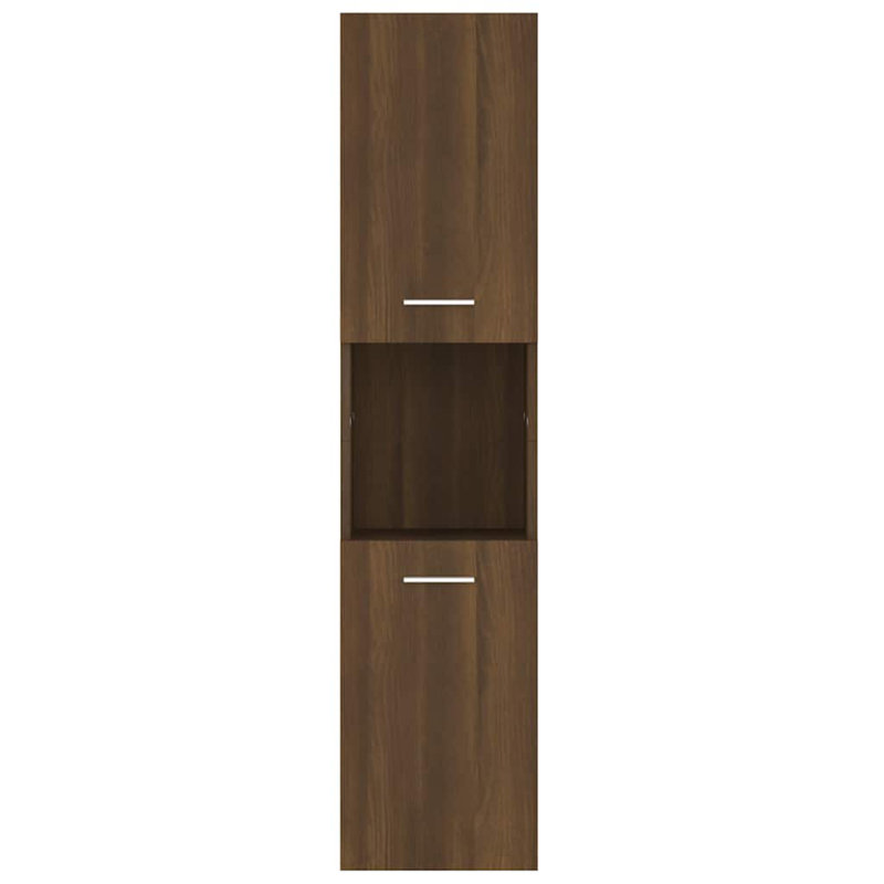 Armoire de salle de bain vidaXL, Brun