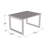 Emiliee 31.5" Coffee Table with High Gloss Finish-2073821400