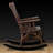 Deas Kid's Wicker Rocking Chair-699024827