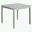 Ensemble de table de salle à manger 5 pièces avec table carrée et pieds en bois