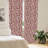 Flower Semi-Sheer Rod Pocket Curtain Panels-45201187