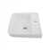 White Rectangular Wall Mount Bathroom Sink without Faucet and Overflow