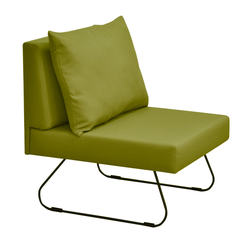 Sit Upholstered Accent Chair, Lime