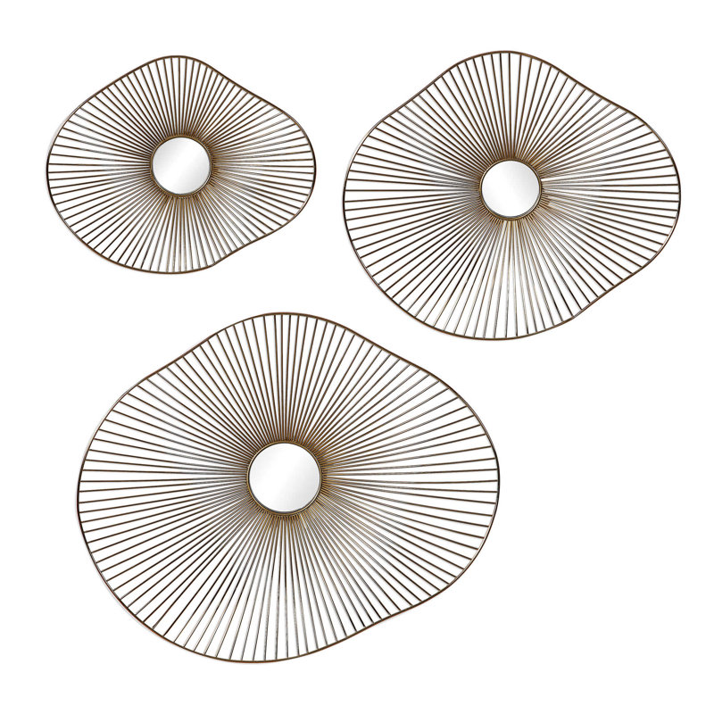 Traditional Abstract Wall Decor on Metal