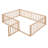 Wood Daybed Frame With Fence-1236446713-1236446714