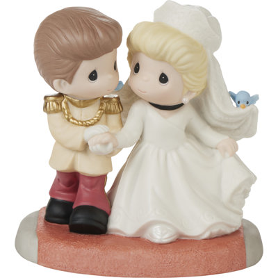 Figurine en porcelaine Bisque And Cinderella