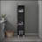 Wenge Storage Cabinet With Fixed Shelf-811514741