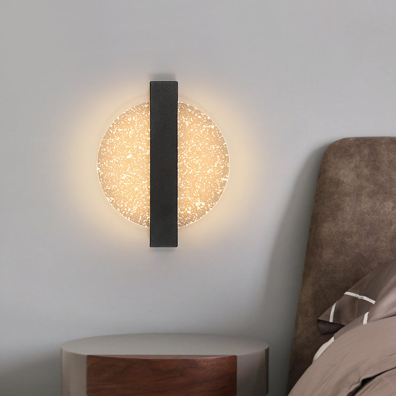Avrohom 1-Light 20cm Led Wall Sconce