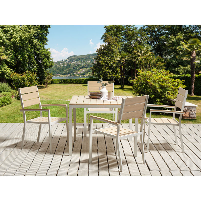 Romola Square Outdoor Dining Table , 95cm cm W 95cm cm D