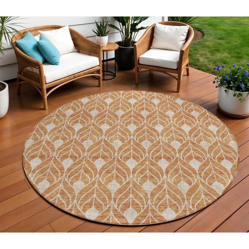 Tapis rond 8 po