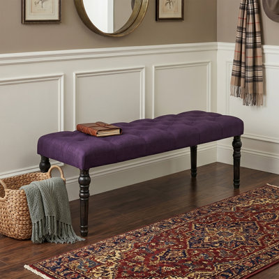Brookwood Polyester Blend Upholstered Bench