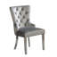 Ensemble de meubles de salle à manger à oreilles contemporain en flanelle 2 pièces-259232093